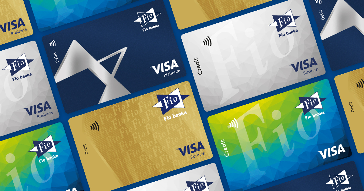 Jak zažádat o kreditní kartu Fio Banka Visa Credit Průvodce krok za krokem